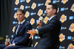 What we learned about JJ Redick’s strategy in Lakers intro: More 3s, Anthony Davis’ role and more