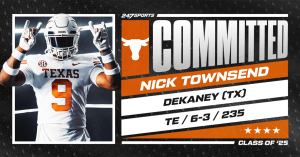 Texas lands highest-ranked TE prospect of Steve Sarkisian era in Top247 ATH Nick Townsend