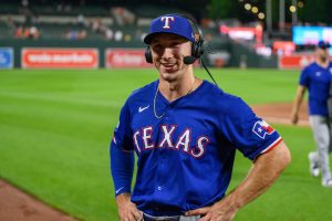 Rangers rookie Wyatt Langford hits MLB’s first cycle for 2024 season