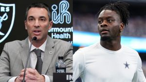Raiders GM Tom Telesco didn’t see WR Michael Gallup’s retirement ‘coming at all’